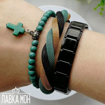 Сет браслетов (ПВБ-002/СКБ-002/ПВБ-043)