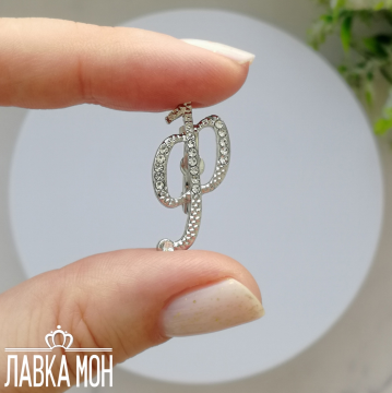 БР-162-Ф Брошь "Литера Ф"