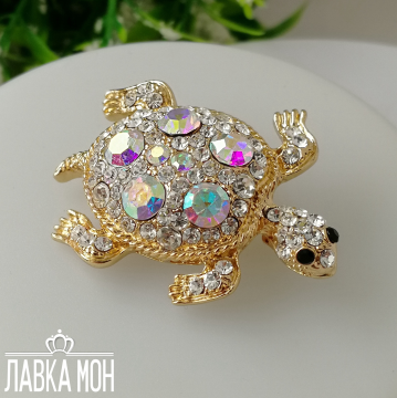 БР-285 Брошь "Черепаха" 