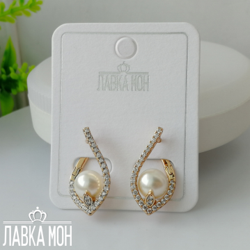 С-1765 Cерьги в восточном стиле