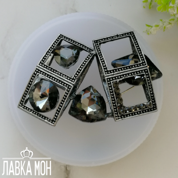 БР-136 Брошь-абстракция