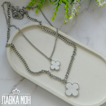 ПВК-032 Колье с клевером