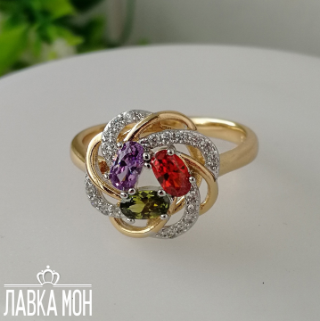 П-611 Биколорное кольцо (18)