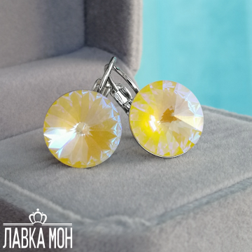 С-0320 Лимонные Swarovski