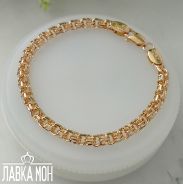 Б-245 Браслет "Бисмарк" (17.7 см)