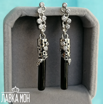 С-1079 Серьги футуристические