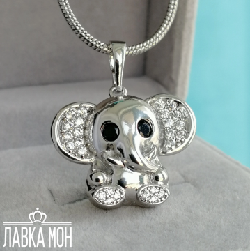 К-0413 Кулон «Слоненок»