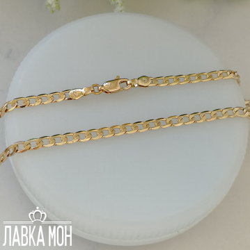 Ц-379 Цепь «Зеркальная панцирная» (60 см)