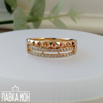 П-411 Кольцо с шипами (17.5)